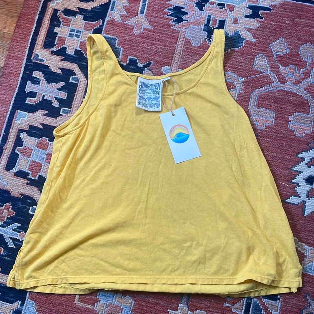 Sunshine Yellow Jungmaven Tank